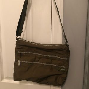 Bagallini olive green shoulder bag